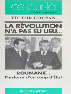 cover image of La Révolution n'a pas eu lieu...